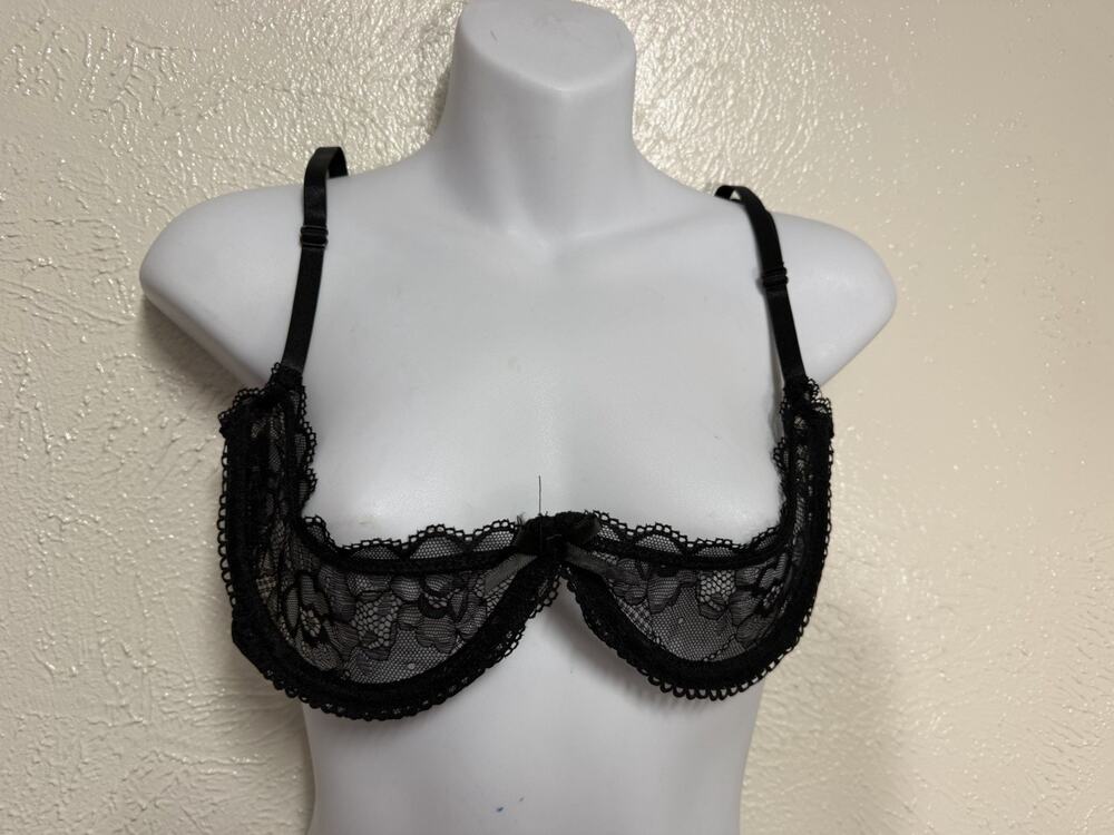 Women's iEFiEL Women's Bra Underwire Demi Bra Lace Size XL NWOT